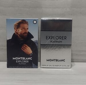 Montblanc Explorer Platinum Fragrance Perfume Cologne